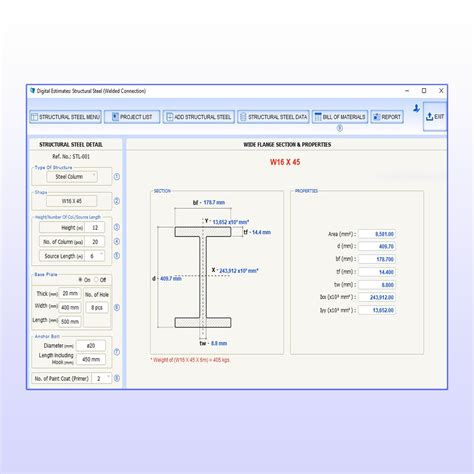 estimating metal fabrication|structural steel estimating programs.